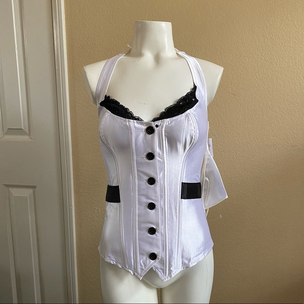 NEW 2 piece Fredericks of Hollywood Corset set